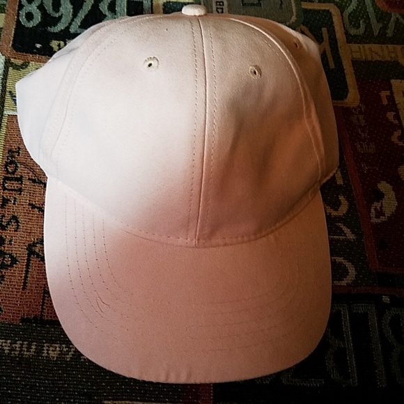 Time and Tru Accessories - Light Pink Faux Suede Feel Cap Adj OSFM NWT
